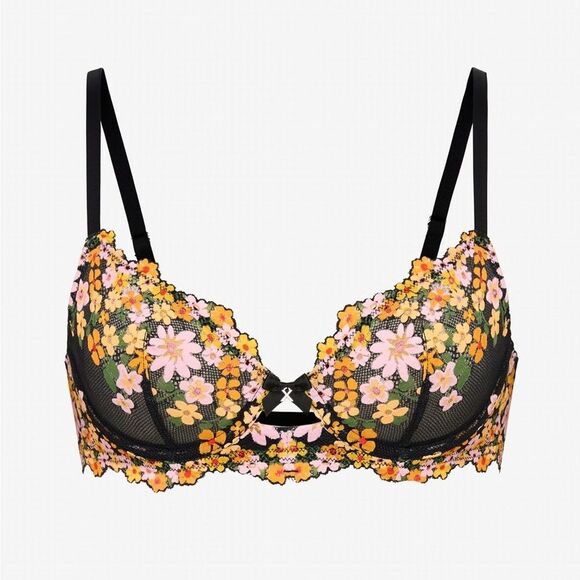 Savage X Fenty NWT 42D floral bra - Picture 1 of 7